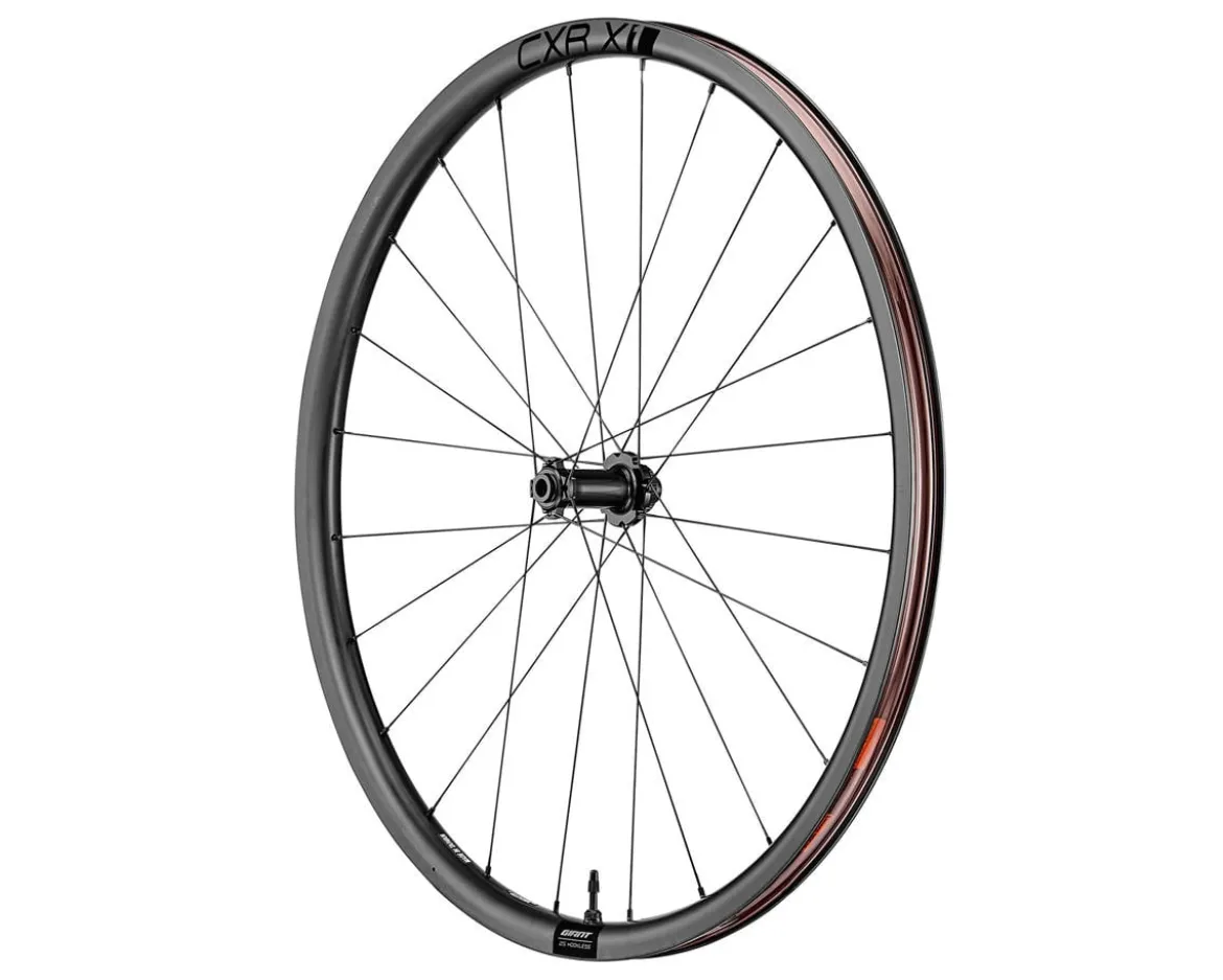Giant CXR X1 Disc Gravel Wheels (Black) (Shimano HG 11/12) (Rear) (12 x 142mm) (700c) (Centerlock) (Tubeless)