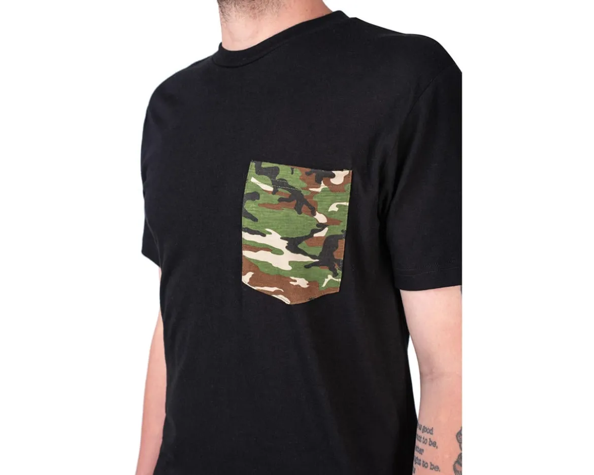Giant Gravel Is Hell Short Sleeve T-Shirt (Black/Camo) (XS)