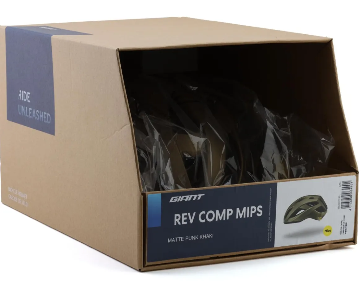 Giant Rev Comp Road Helmet (Matte Punk Khaki) (S)