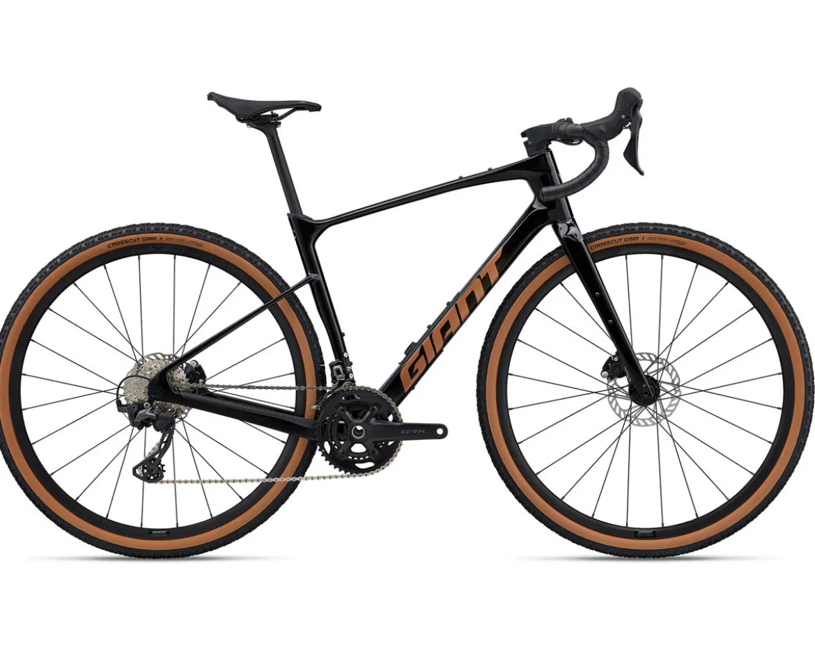 Giant Revolt Advanced 2 Gravel Bike (Carbon Smoke) (M)