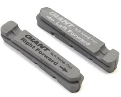 Giant SLR0 WheelSystem Carbon Brake Pad Inserts (Grey) (1 Pair) (For Shimano/SRAM)