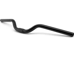 Giant Steel Comfort Handlebar (Black) (25.4mm) (2.5" Rise) (640mm) (9° Sweep)