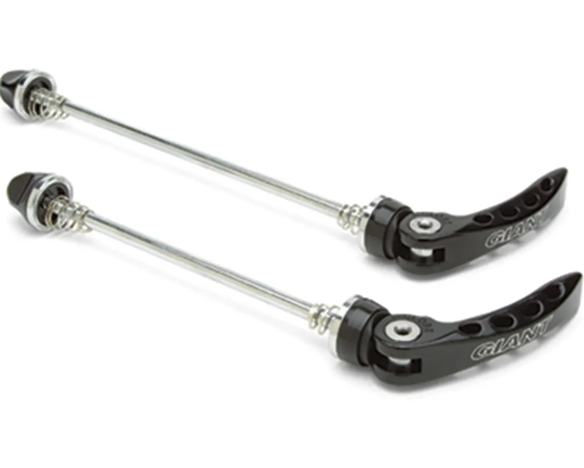 Giant Wheel Quick Release Skewer Set (Black) (100/135mm)