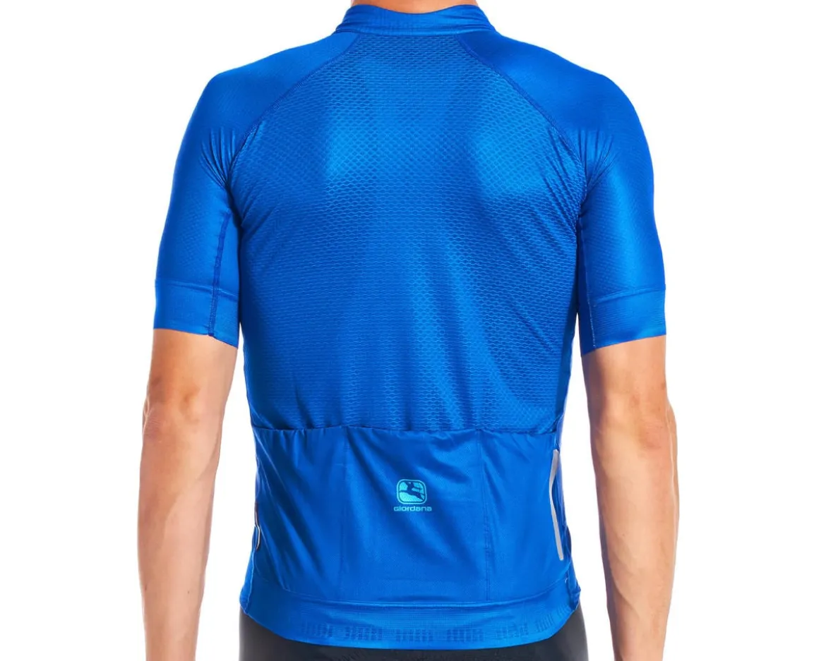 Giordana FR-C-Pro Neon Short Sleeve Jersey (Neon Blue) (S)