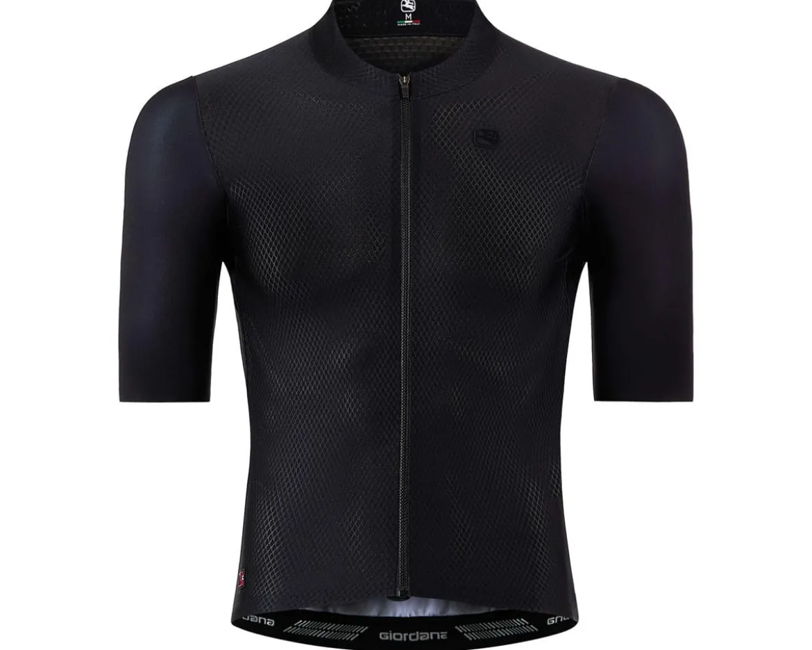 Giordana FR-C Pro Short Sleeve Jersey (Black) (L)
