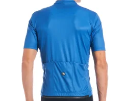 Giordana Fusion Short Sleeve Jersey (Classic Blue) (S)