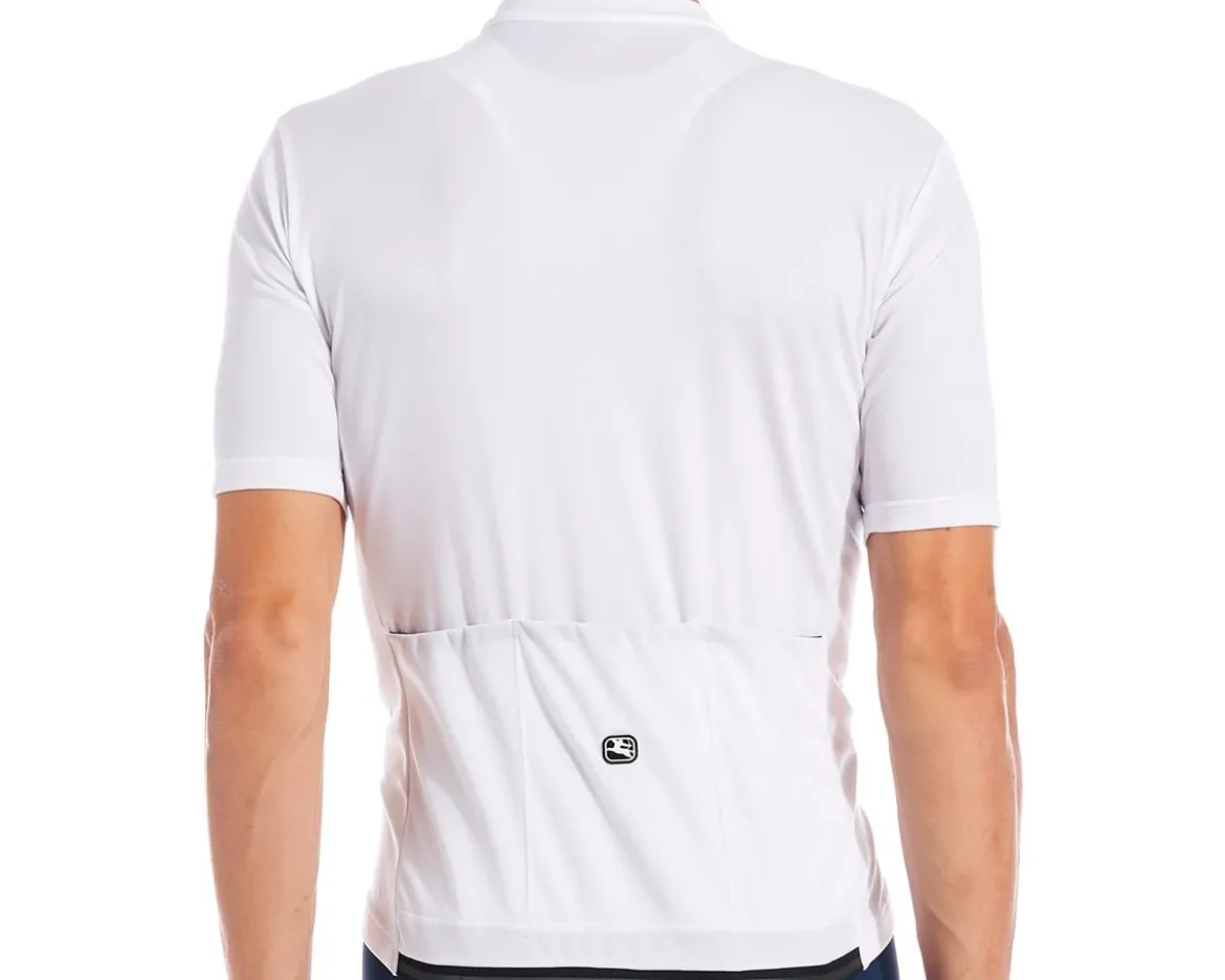 Giordana Fusion Short Sleeve Jersey (White) (XL)