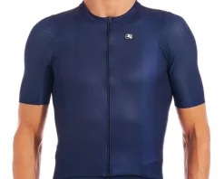 Giordana SilverLine Short Sleeve Jersey (Navy Blue) (S)
