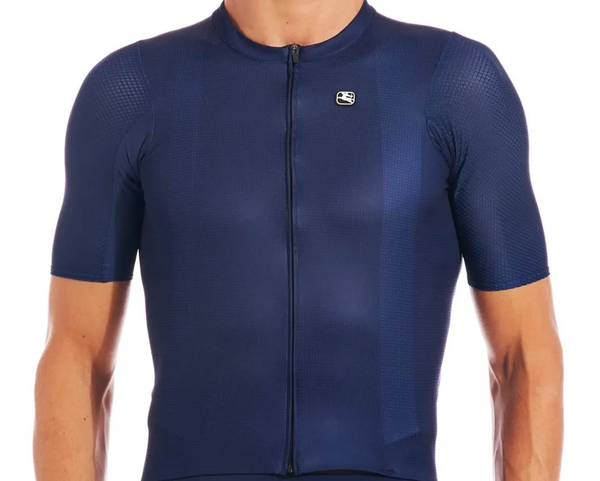 Giordana SilverLine Short Sleeve Jersey (Navy Blue) (S)