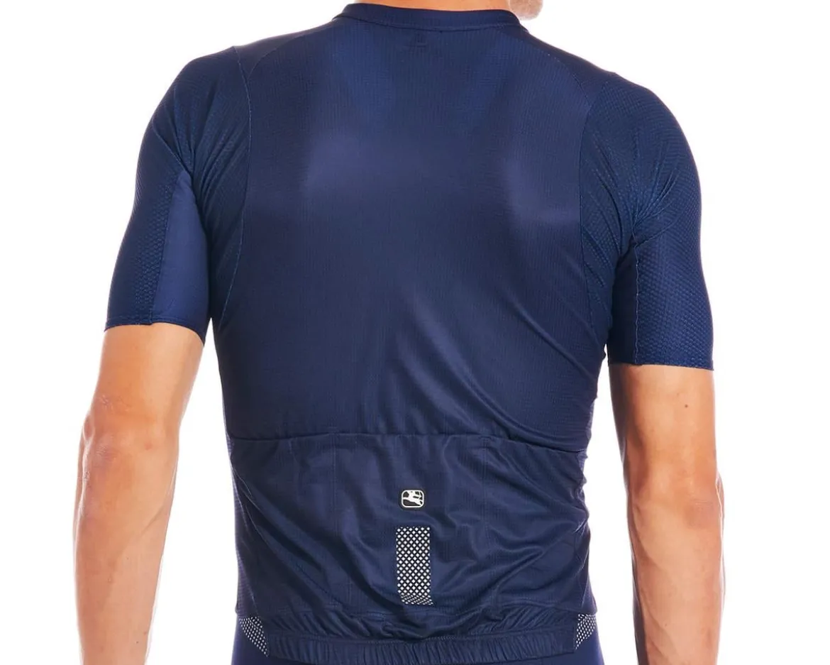 Giordana SilverLine Short Sleeve Jersey (Navy Blue) (S)