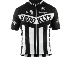 Giordana Team Brooklyn Vero Pro Fit Short Sleeve Jersey (Black) (S)