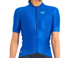 Giordana Women's FR-C Pro Neon Short Sleeve Jersey (Neon Blue) (XL)