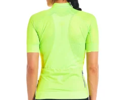 Giordana Women's FR-C Pro Neon Short Sleeve Jersey (Neon Yellow) (M)