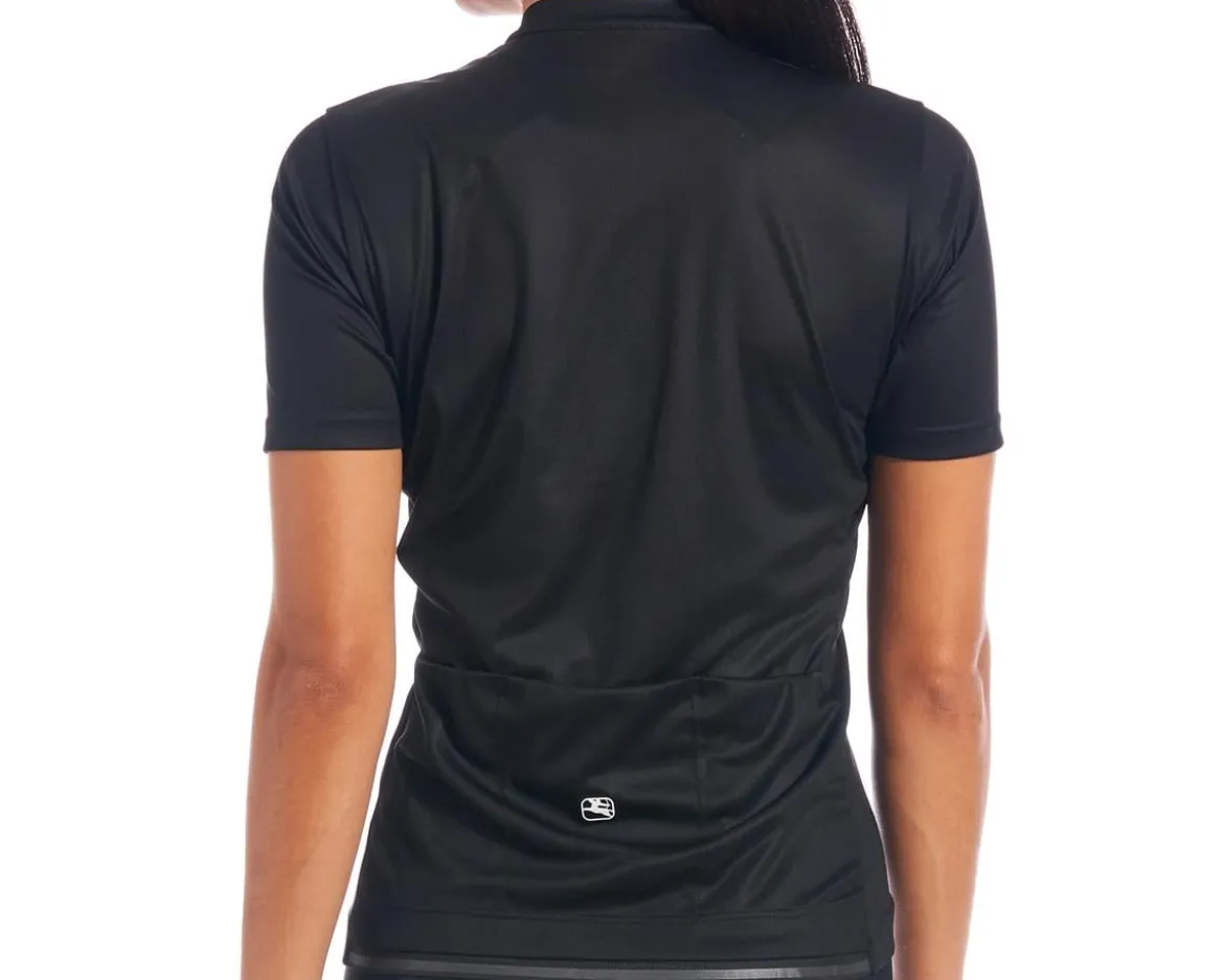Giordana Women's Fusion Short Sleeve Jersey (Black) (S)
