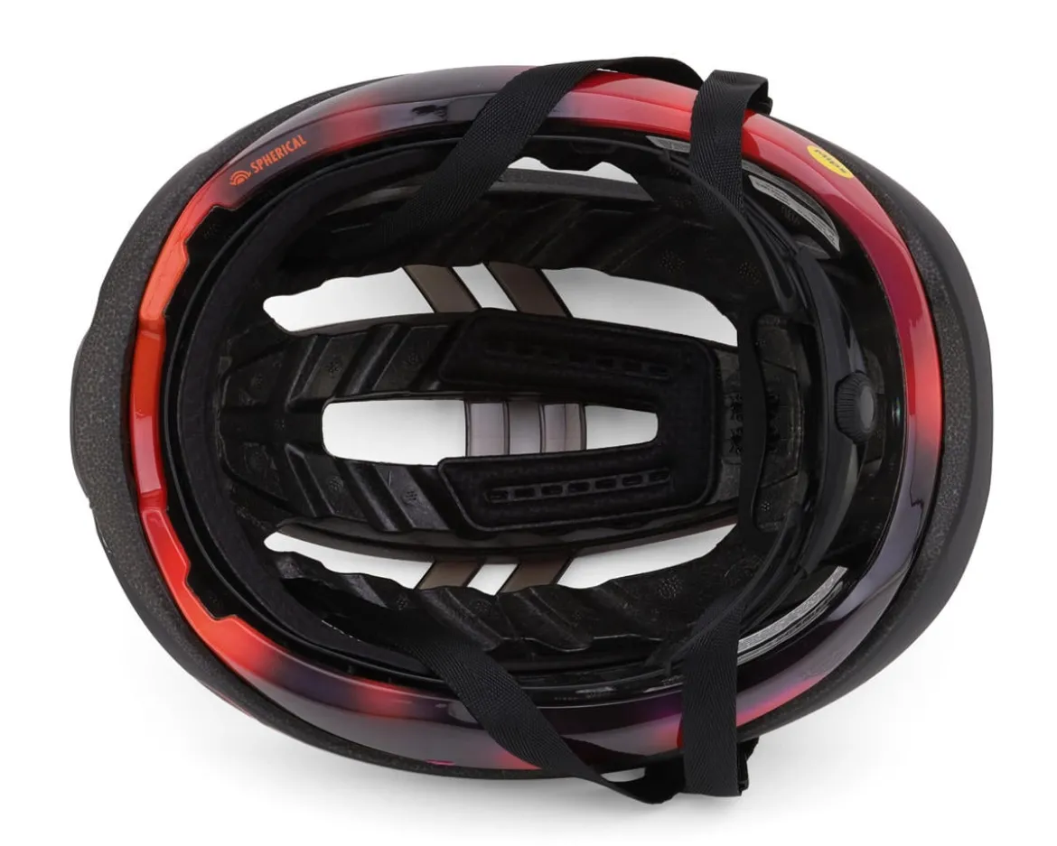 Giro Aries Spherical MIPS Helmet (Matte Black/Frequency Orange) (S)