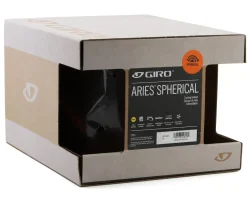 Giro Aries Spherical MIPS Helmet (Matte Carbon/Red) (S)