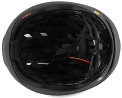 Giro Eclipse Spherical Road Helmet (Matte Black/Gloss Black) (M)
