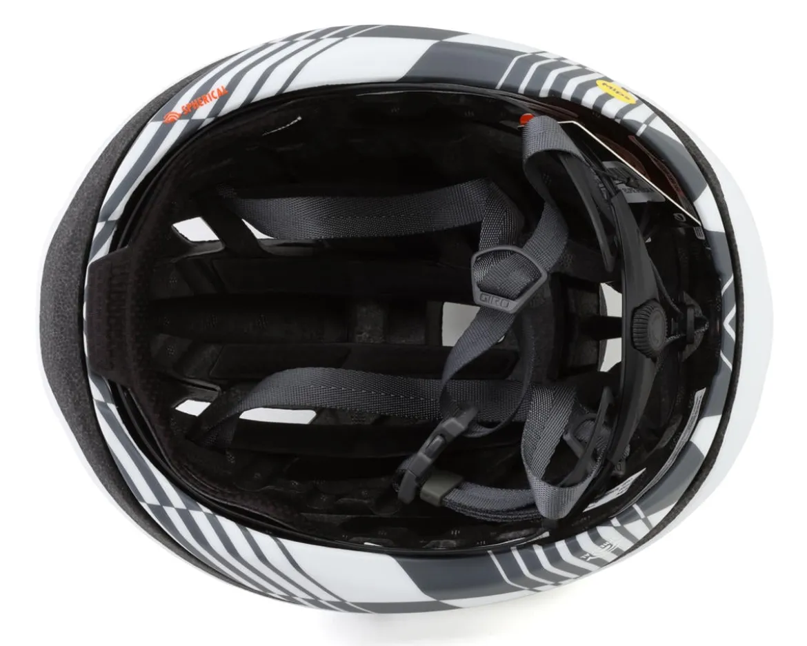 Giro Eclipse Spherical Road Helmet (Matte Charcoal Rush) (L)
