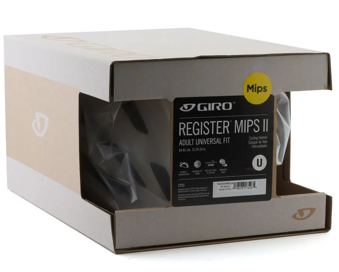 Giro Register MIPS II Helmet (Matte White) (Universal Adult)