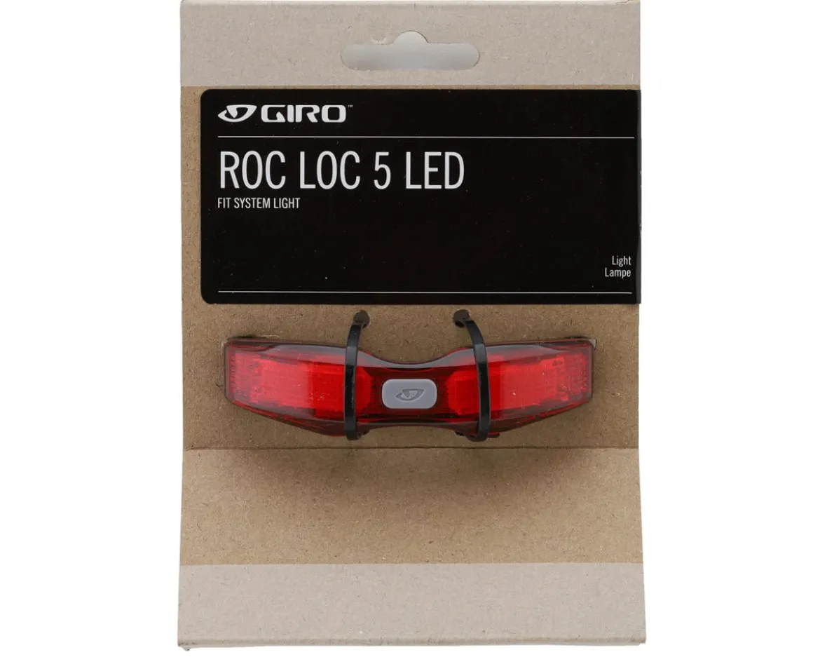 Giro Roc Loc 5 LED Light (Red) (30 Lumens)