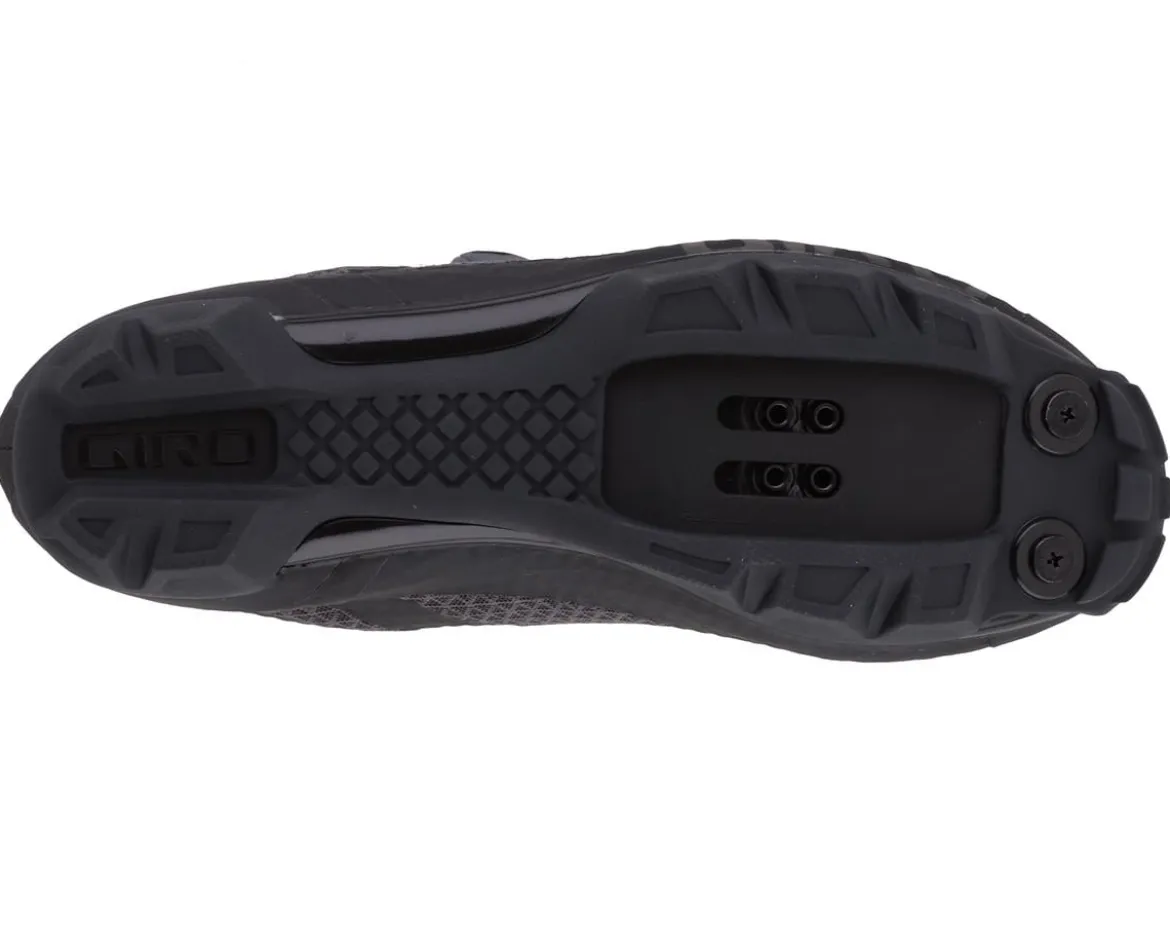 Giro Sector Women's Mountain Shoes (Black/Dark Shadow) (39)