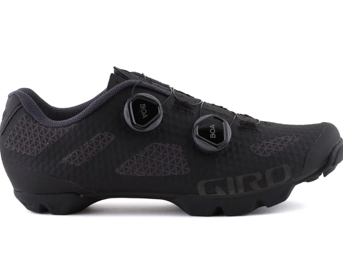 Giro Sector Women's Mountain Shoes (Black/Dark Shadow) (39)