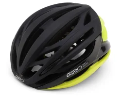 Giro Syntax MIPS Road Helmet (Matte Black/Hi Viz) (M)