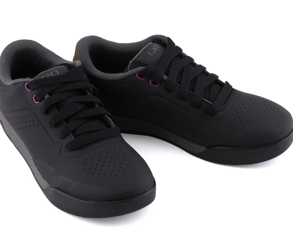 Giro Women's Latch Flat Pedal Mountain Shoes (Black) (40)
