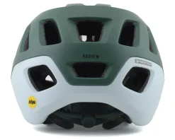 Giro Women's Radix Mountain Helmet w/ MIPS (Matte Grey/Green) (M)