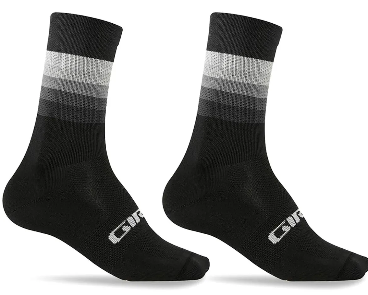 Giro Comp Racer High Rise Socks (Black Heatwave) (S)