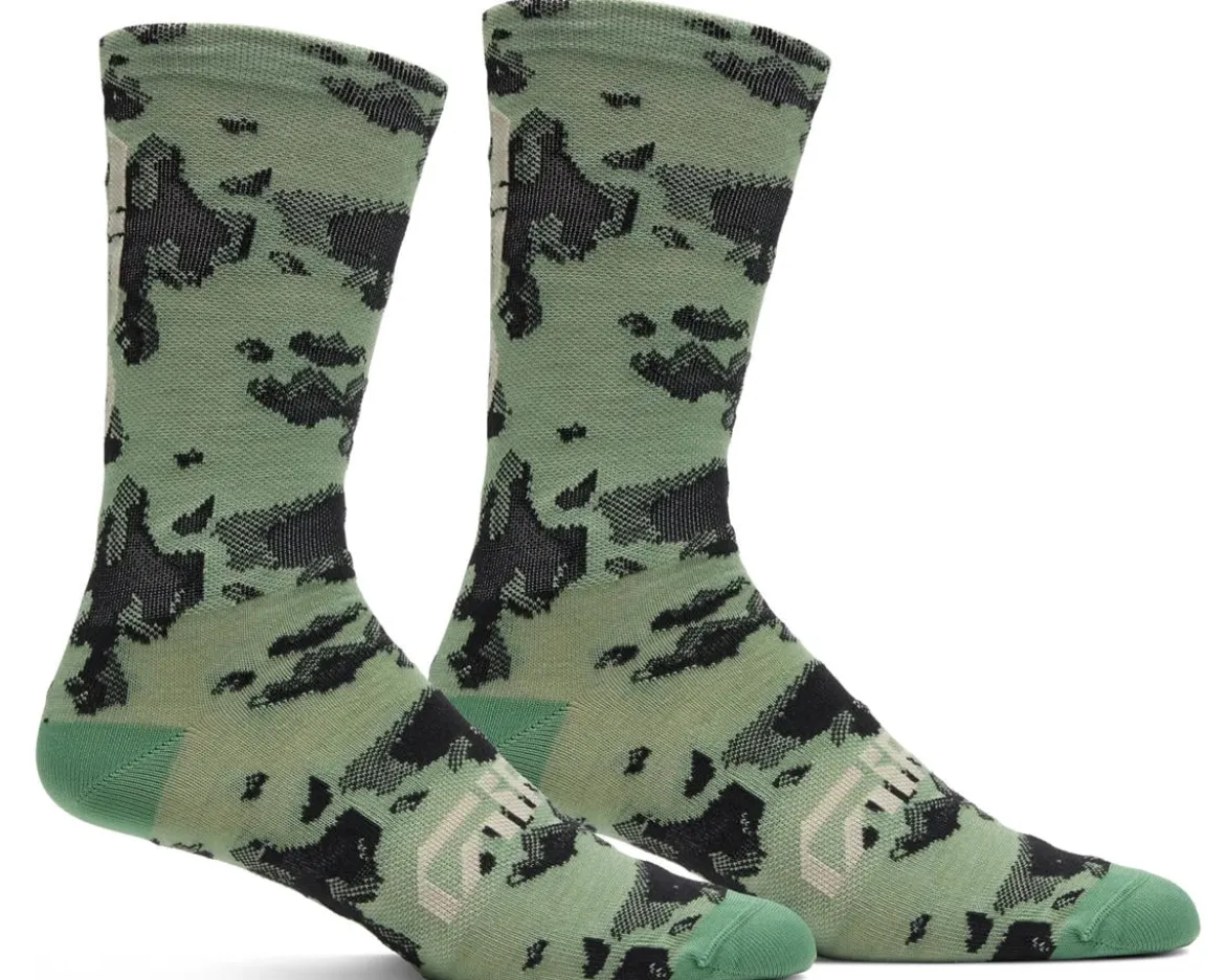 Giro Seasonal Merino Wool Socks (Motion Green) (S)
