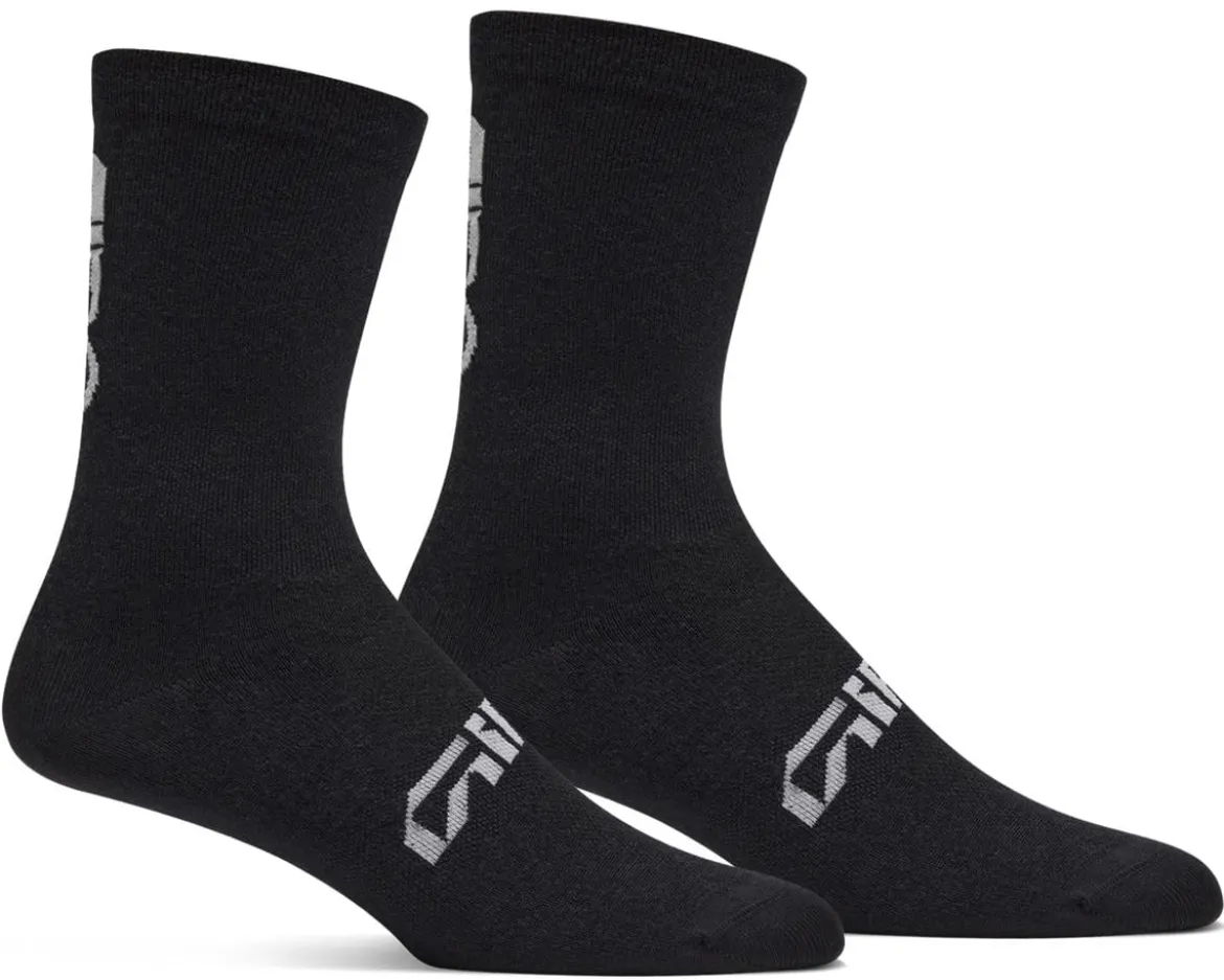 Giro Seasonal Merino Wool Socks (Black) (S)