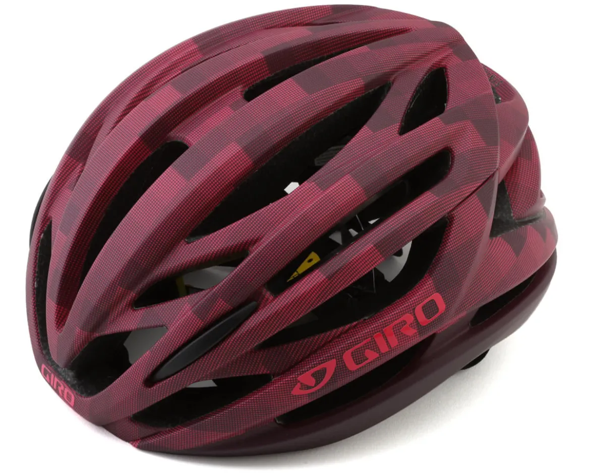 Giro Syntax MIPS Helmet (Matte Dark Cherry/Towers) (M)