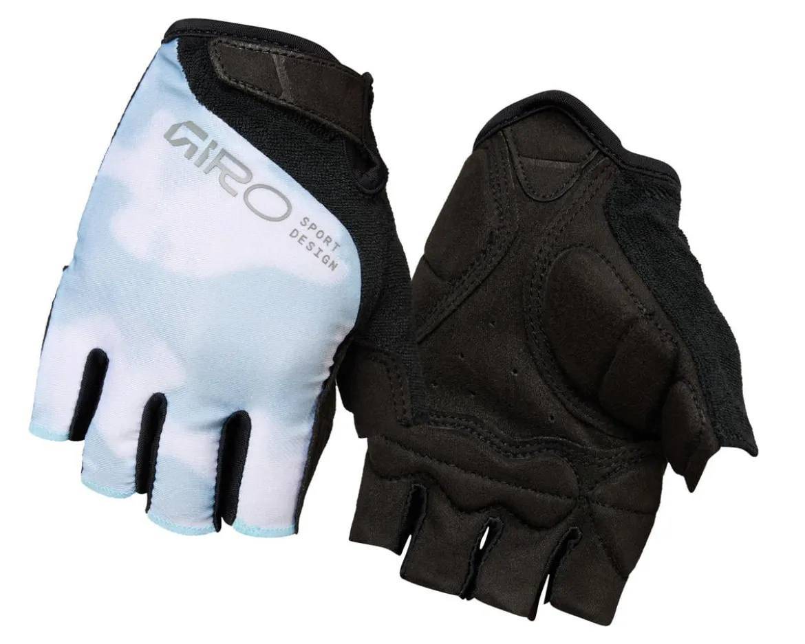 Giro Women's Jag'ette Short Finger Gloves (Sky Blue Pulse) (M)