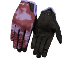 Giro Women's LA DND Long Finger Gloves (Maroon Pulse) (S)