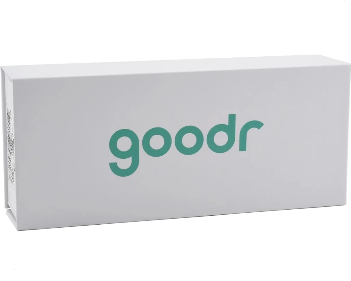 Goodr Mach G Cockpit Optics Sunglasses (Captain Blunt's Red-Eye)