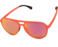 Goodr Mach G Cockpit Optics Sunglasses (Captain Blunt's Red-Eye)