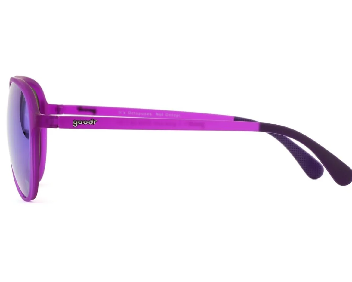 Goodr Mach G Sunglasses (It's Octopuses, Not Octopi)
