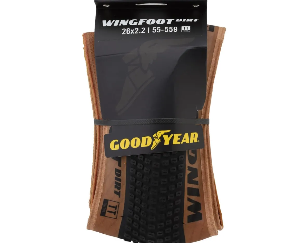 Goodyear Wingfoot Dirt Tire (Black/Skinwall) (26") (2.2") (Folding)