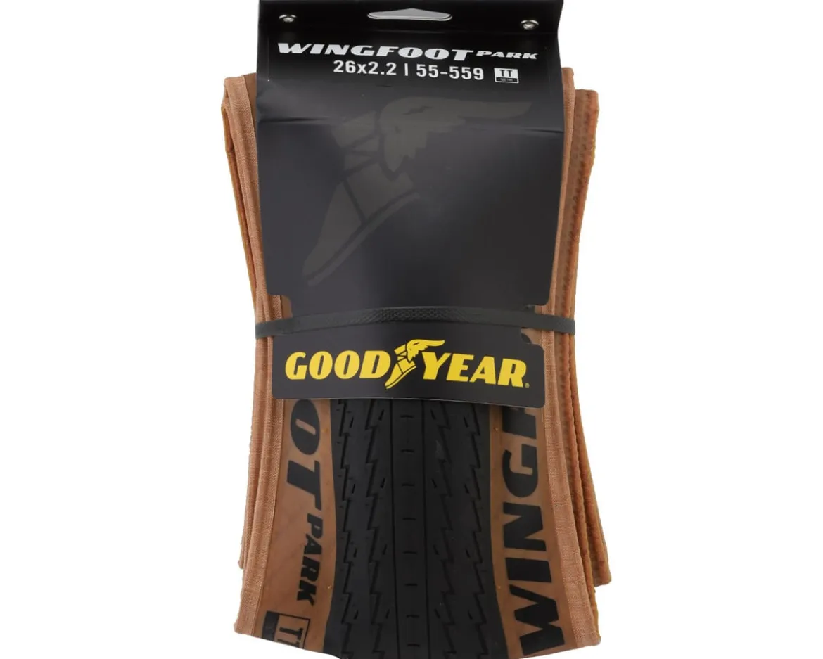 Goodyear Wingfoot Park Tire (Black/Skinwall) (26") (2.2") (Folding)