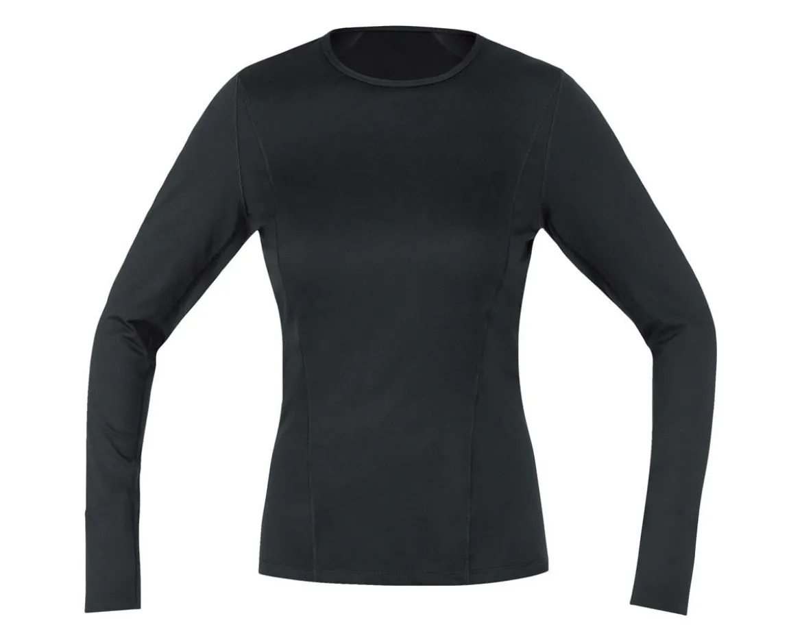 Gore Wear Base Layer Thermo Long Sleeve Shirt (Black) (Women's) (S)