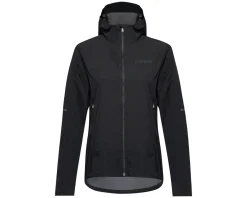 Gore Wear Fernflow Hooded Windbreaker (Black) (Women's) (XS)