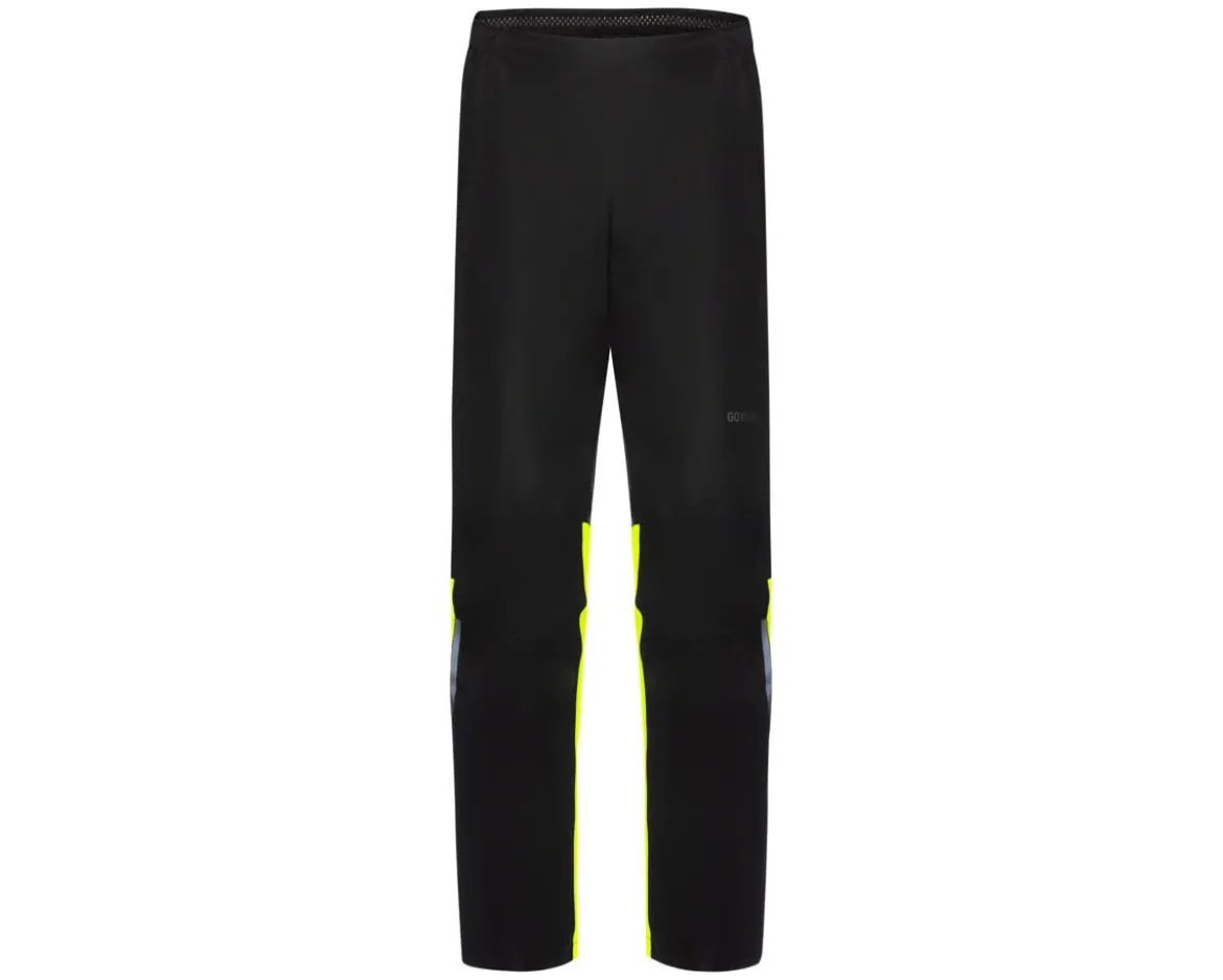 Gore Wear Glidewheel Gore-Tex Pants (Black/Yellow) (Men's) (M)