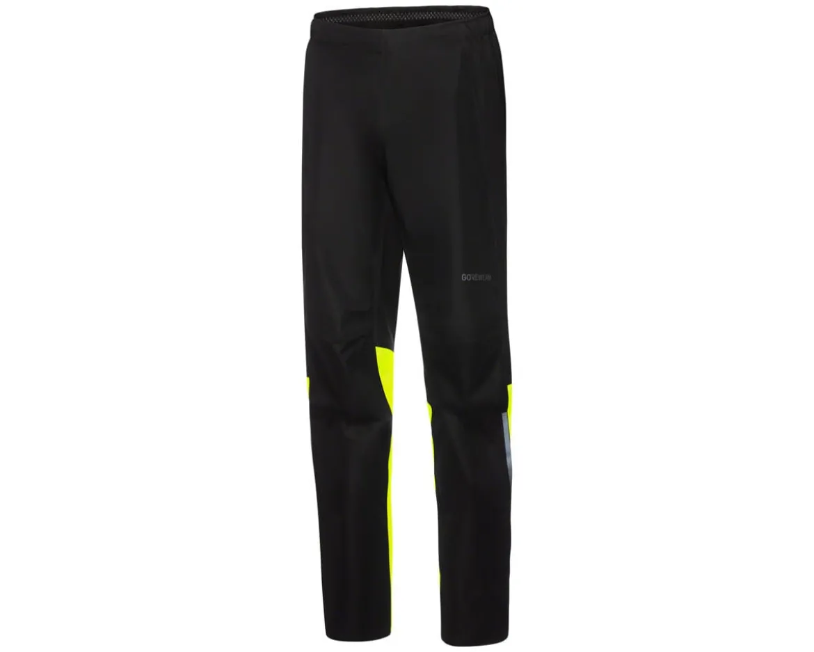 Gore Wear Glidewheel Gore-Tex Pants (Black/Yellow) (Men's) (M)