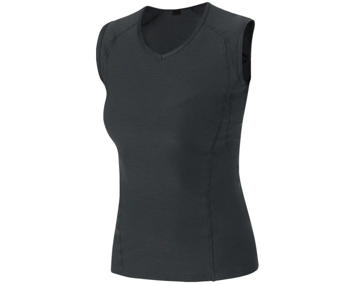 Gore Wear M Base Layer Sleeveless Shirt (Black) (Women's) (S)