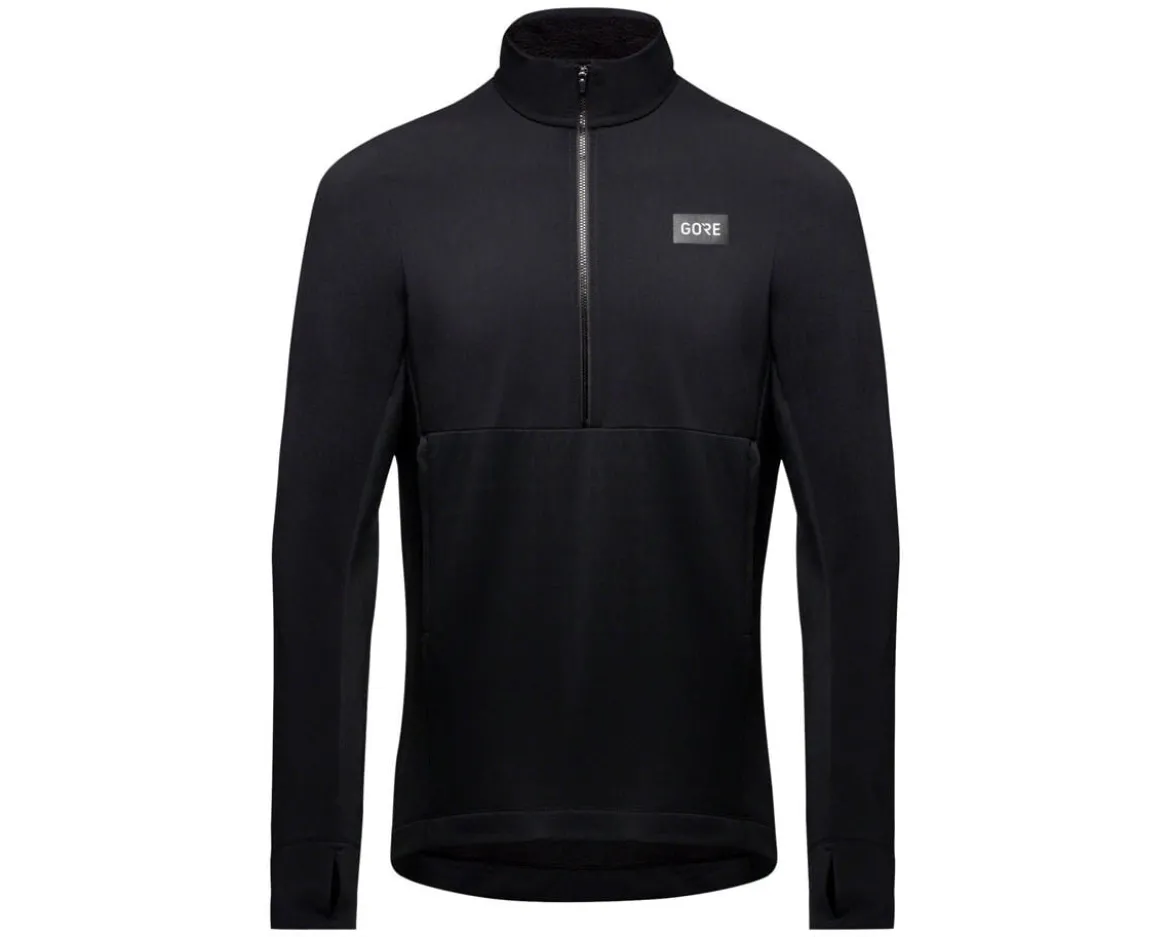Gore Wear Men's Trail KPR Hybrid Long Sleeve Jersey (Black) (M)