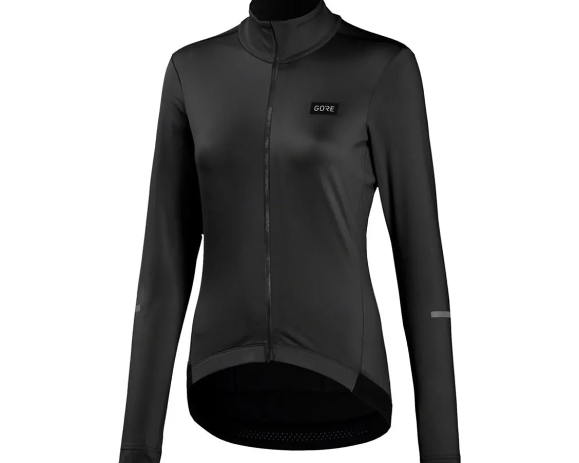 Gore Wear Progress Thermo Jersey (Black) (Women's) (XS)