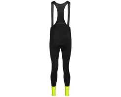 Gore Wear Swiftride Thermo Bib Tights + (Black/Neon Yellow) (Men's) (L)