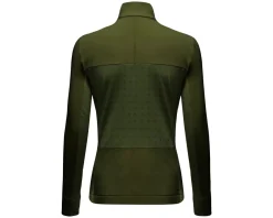 Gore Wear Trail KPR Hybrid 1/2-Zip Jersey (Utility Green) (Women's) (S)