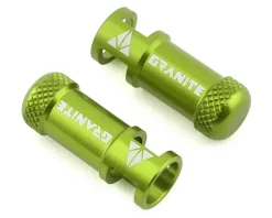 Granite-Design Juicy Nipples Presta Valve Core Remover Caps (Green) (2)
